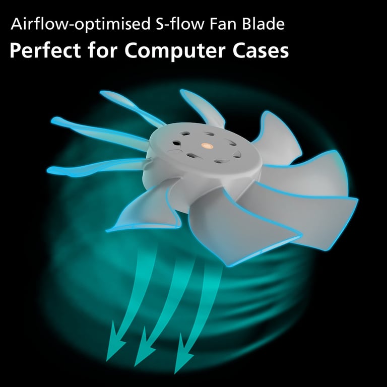 Akasa OTTO SF12 Boitier PC Ventilateur 12 cm 1 pièce Neuf - vue 2