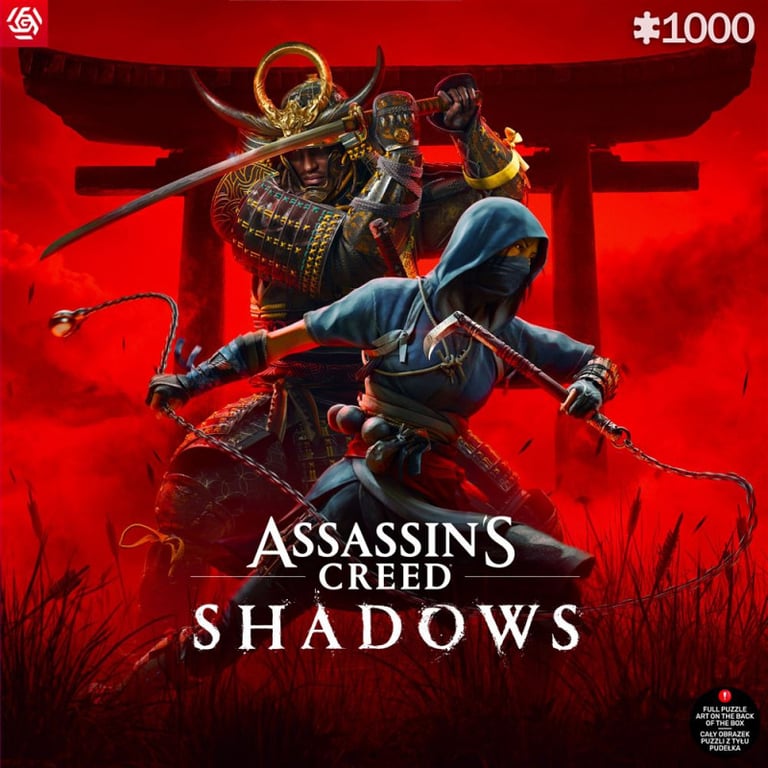 Puzzle 1000 pièces Assassin' Creed Shadows Naoe & Yasuke - vue 2