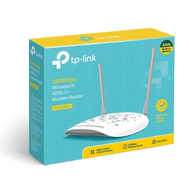 TP-Link TD-W8961N Router wireless Fast Ethernet a banda singola (2,4 GHz) grigio, bianco