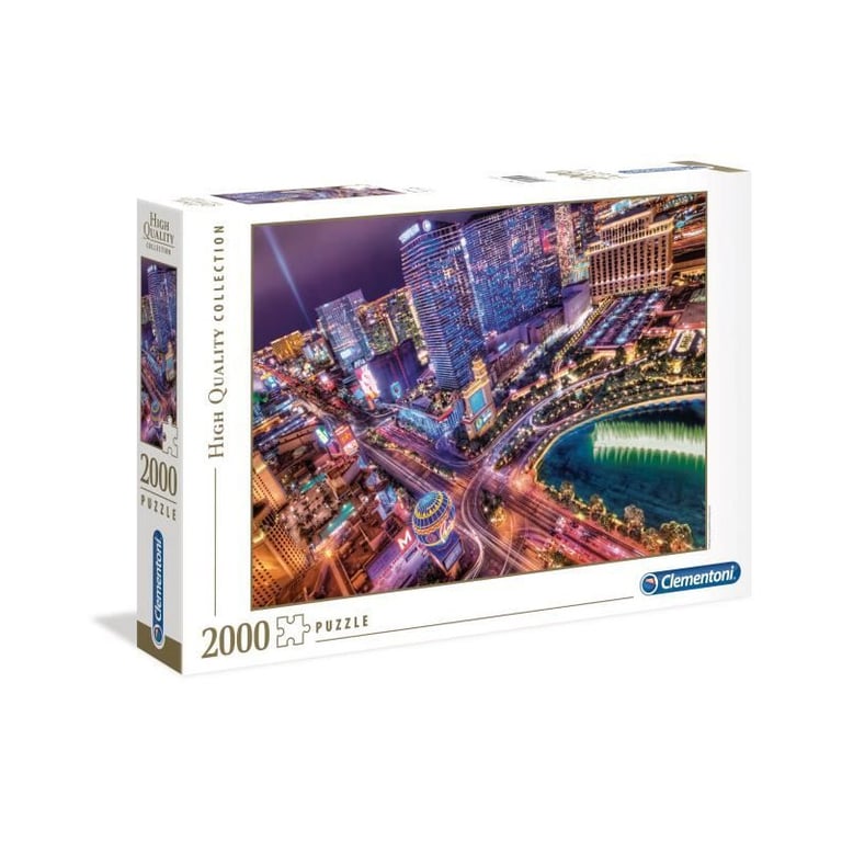 Clementoni Puzzle 2000 Pieces - Las Vegas