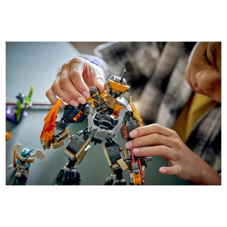 LEGO Ninjago La Mission du Robot Cole et du Dragon Zane 71854 - vue 6