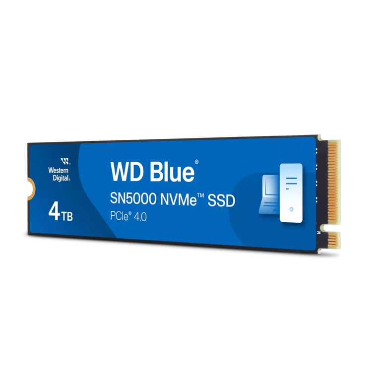 Western Digital Blue SN5000 4 To M.2 PCI Express 4.0 NVMe - Neuf