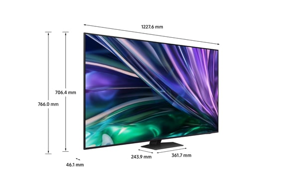 Samsung QN85D TQ55QN85DBT 139,7 cm (55'') 4K Ultra HD Smart TV Wifi Carbono, Plata