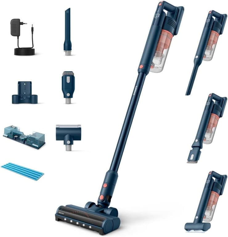 Aspirateur balai sans fil puissant avec batterie Neuf - vue 3
