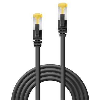 Lindy 47310 cavo di rete nero 3 m Cat7 S/FTP (S-STP)