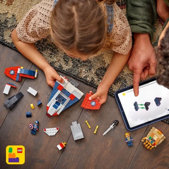 Lego Marvel Captain America contre Thanos - vue 4