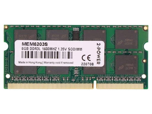 2-Power MEM5203S módulo de memoria 8 GB 1 x 8 GB DDR3L