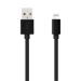 Cavo Lightning certificato MFi Apple Charge Speed 3A carica/sincronizzazione (3M), Nero di giada