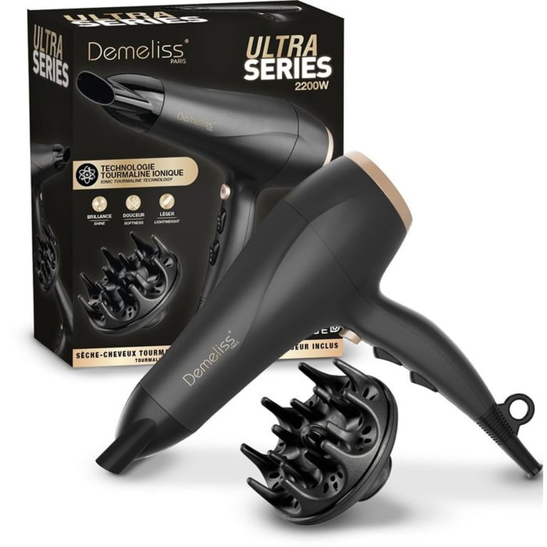 Sèche cheveux SAINT ALGUE Demeliss Ultra Series Diffuseur 3 températures - vue 1