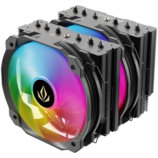 Forgeon Windlord RGB 6Pipes Double Dissipateur Thermique Ventilateur CPU 2x140mm - vue 3