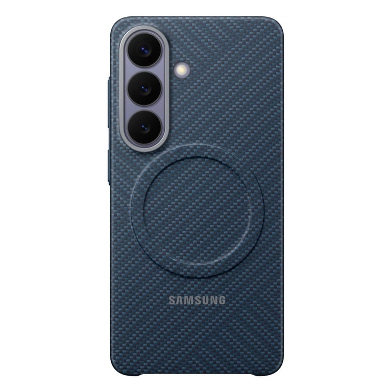Coque MagSafe SAMSUNG Galaxy S26 Plus Fibre daramide effet carbone Protection renforcée - vue 2