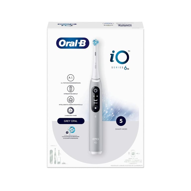 Brosse À Dents Électrique ORAL-B iO6 Series – 6 Modes, Capteur De Pression, Bluetooth - vue 10