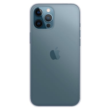 Coque silicone unie Transparent compatible Apple iPhone 12 Pro Max