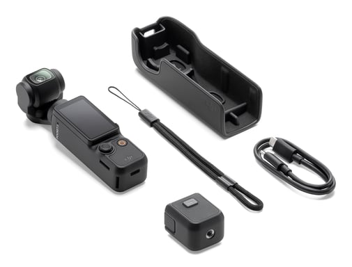 DJI Osmo Pocket 3 4K Ultra HD 9,4 MP Fotocamera pendente Nero