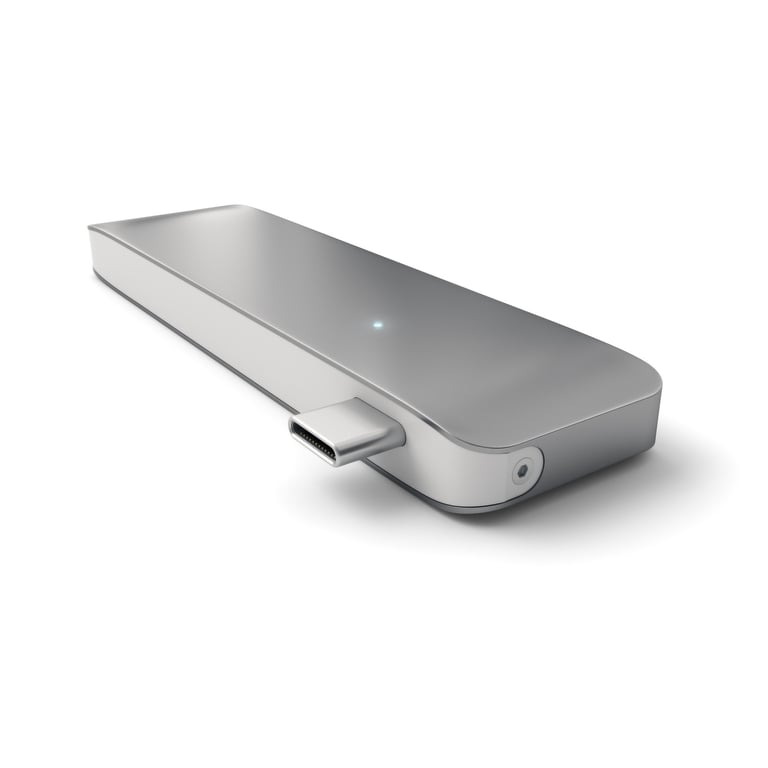 Satechi ST-TCUHM station d'accueil USB 3.2 Gen 1 (3.1 Gen 1) Type-C Argent - vue 3