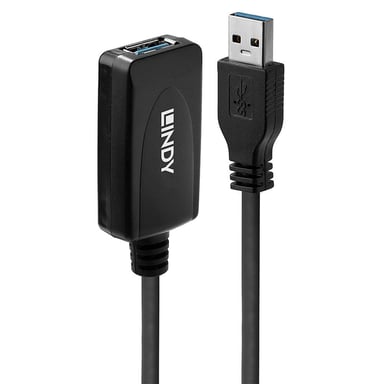 Lindy Rallonge active USB 3.0, 5m - Neuf