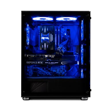 PC completo per videogiocatori Nitropc Pack Gold v2 - AMD Ryzen 5 5600X, RX 6600 8GB, RAM 16GB, M.2 1TB, Win11, WiFi - Schermo 24'' FullHD e accessori
