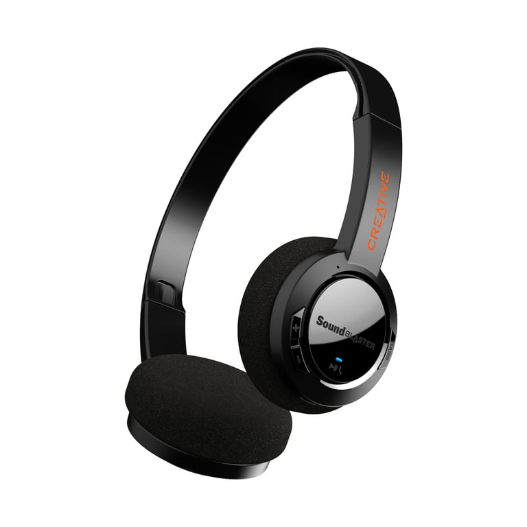 Creative Labs Sound Blaster JAM V2 Casque Sans fil Arceau Appels/Musique Bluetooth Noir - Neuf