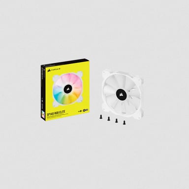 Corsair SP140 RGB ELITE Boitier PC Ventilateur 14 cm Blanc 1 pièce(s)