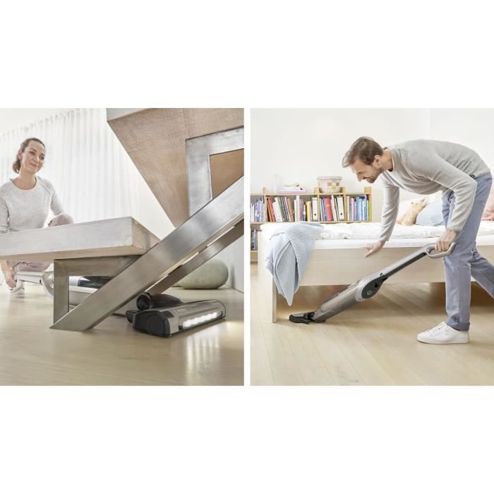 BOSCH BBH3ALL23 Aspirateur balai sans fil 2en1 et multifonction Flexxo 2 vitesses 23V 50 mn d'autonomie Champagne métallisé - vue 4