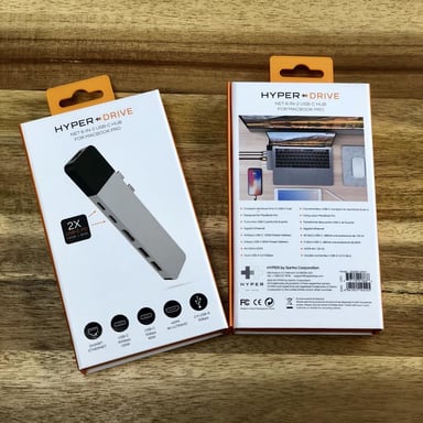 HYPER NET USB-C Hub MacBookPro - Gris