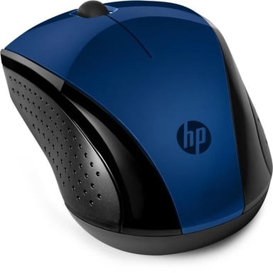 Ratón inalámbrico HP 220 Azul Resolución 1300 dpi sensor 2.4 Ghz conexión 3 botones, duración de la batería hasta 15 meses en uso diario 7KX11AA