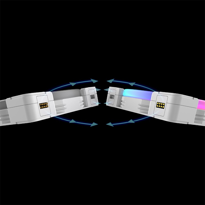 Ventilateur pour boitier PC THERMALTAKE SWAFAN EX12 ARGB Sync 3x120mm A RGB 56 26 57 11CFM - vue 3