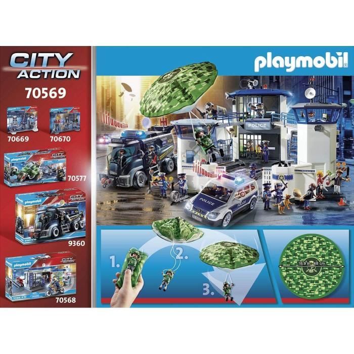 Valisette École City Life 70314 Playmobil La Boîte - vue 10
