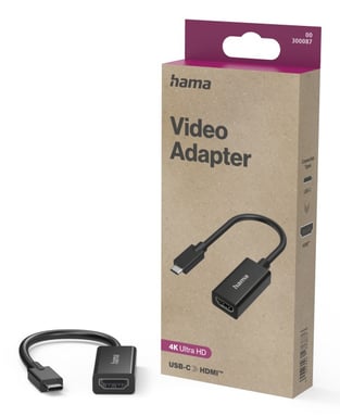 Adaptador de vídeo, conector USB-C - toma HDMI, Ultra-HD 4K