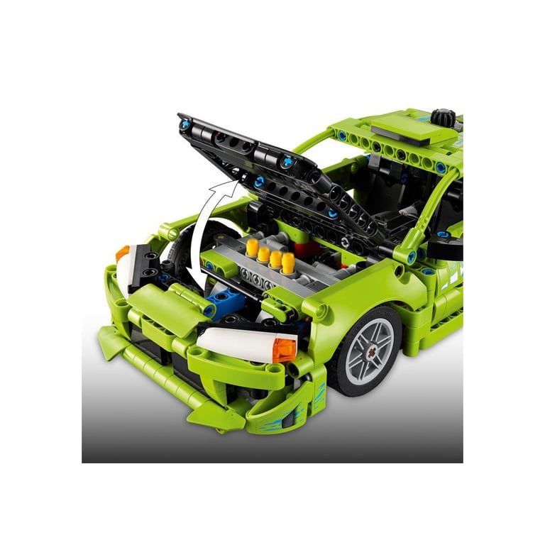LEGO Technic 42229 Mitsubishi Eclipse Fast and Furious 827 pièces Noir/Blanc - Neuf
