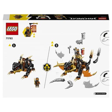 Lego 71782 Ninjago Dragón de Tierra EVO de Cole