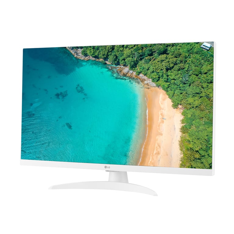 LG 27TQ615S-WZ 68,6 cm (27 ) Full HD Smart TV Wifi Blanc 250 cd/m² - Neuf