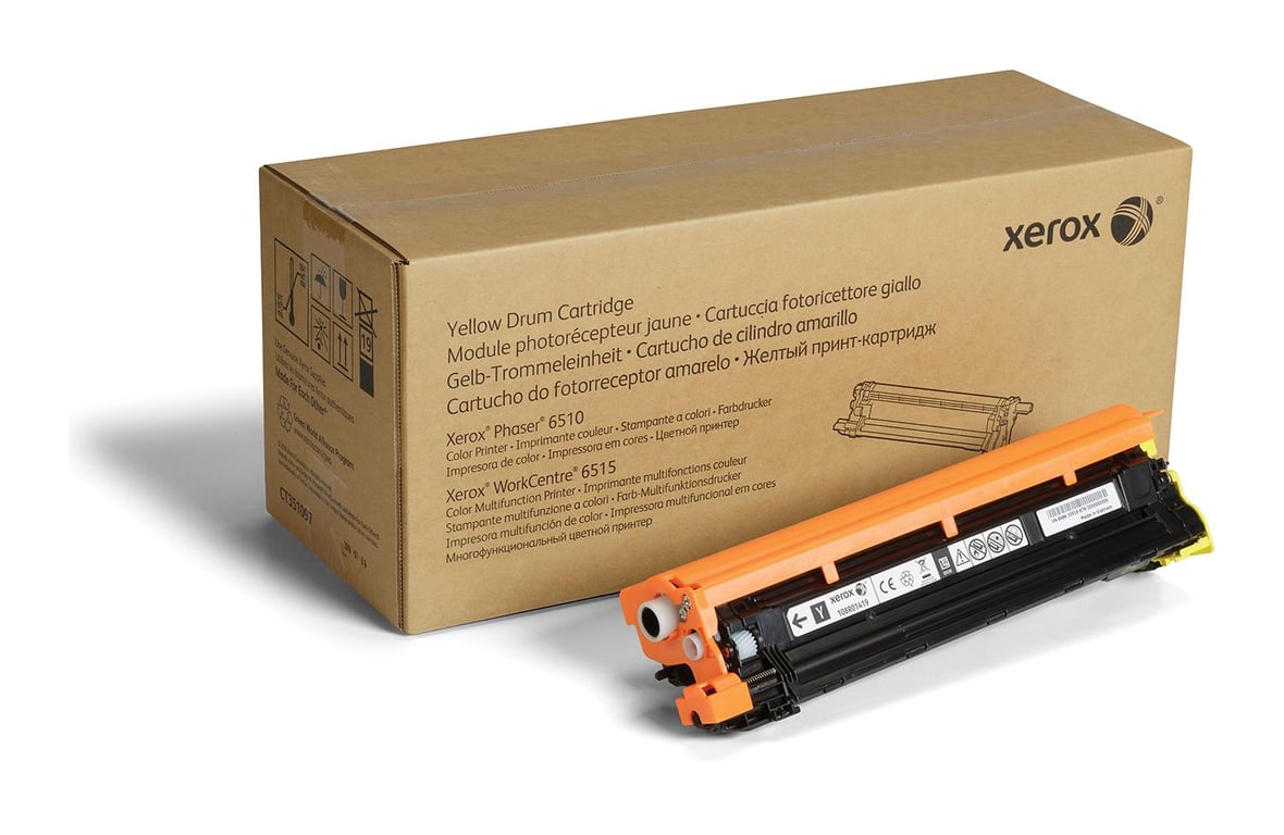 Xerox Jaune Cartouche de tambour pour Phaser 6510DN 6510DNM - vue 2
