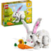 LEGO® Creator Set 3-in-1: Il coniglio bianco (31133) per bambini da 8 anni in su