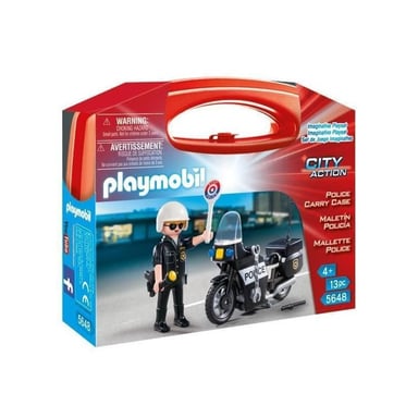Playmobil City Action Police - Valigetta da trasporto