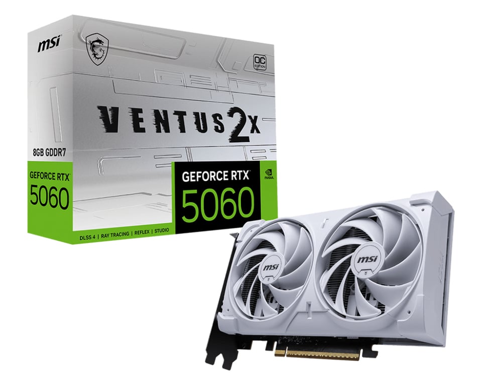 MSI GeForce RTX 5060 8G VENTUS 2X OC - vue 6