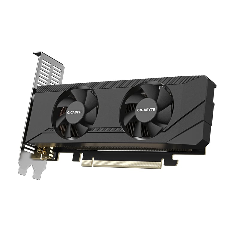 GIGABYTE GeForce RTX 3050 OC Low Profile 6G NVIDIA 6 Go GDDR6 Neuf - vue 3