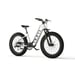 Bicicleta eléctrica todoterreno Cyrusher Aura – Motor de 52 V y 250 W con 95 Nm de par, batería de 780 Wh - Blanca