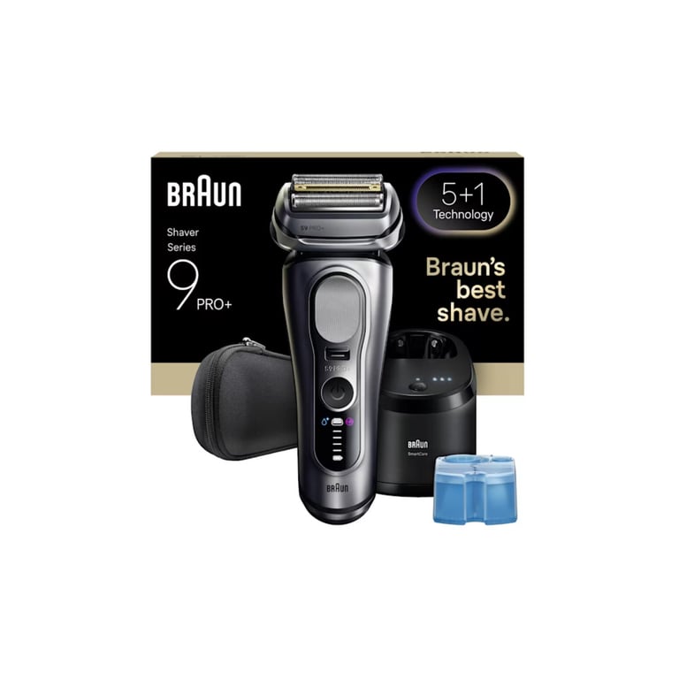 Rasoir Électrique Braun Series 9 Pro+ 9667cc – Autonomie 60 min, Étanche - vue 1