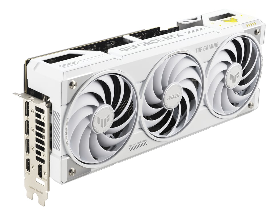 ASUS TUF Gaming TUF-RTX5070TI-O16G-BTF-WHITE NVIDIA GeForce RTX 5070 Ti 16 Go GDDR7 - Neuf