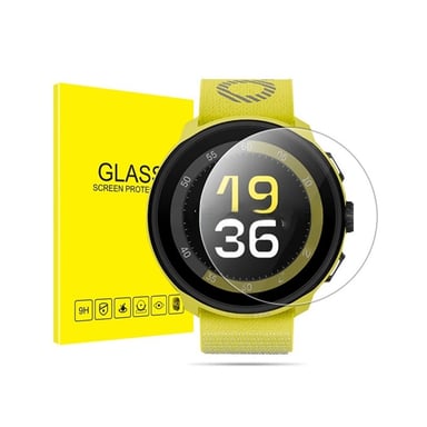 Lot de 2 protections d'écran en verre trempé haute définition pour Suunto Run