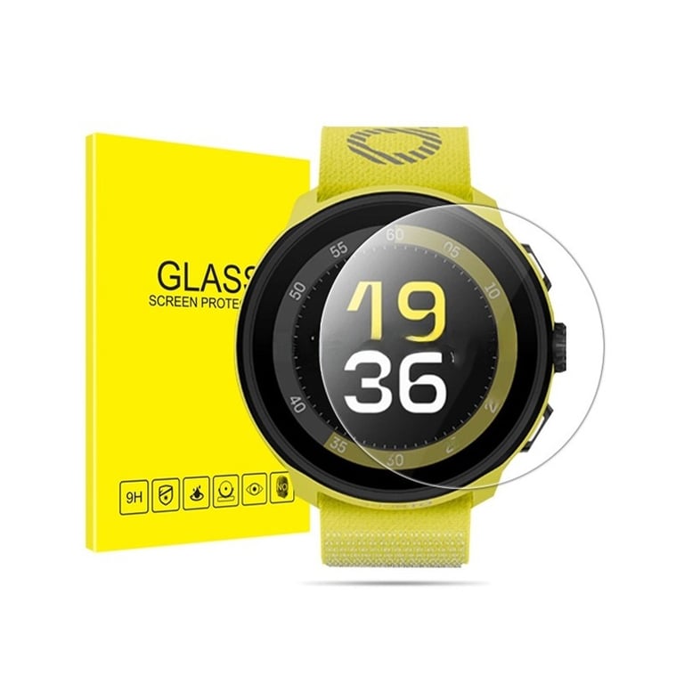 INF Lot de 2 protections d'écran en verre trempé haute définition pour Suunto Run