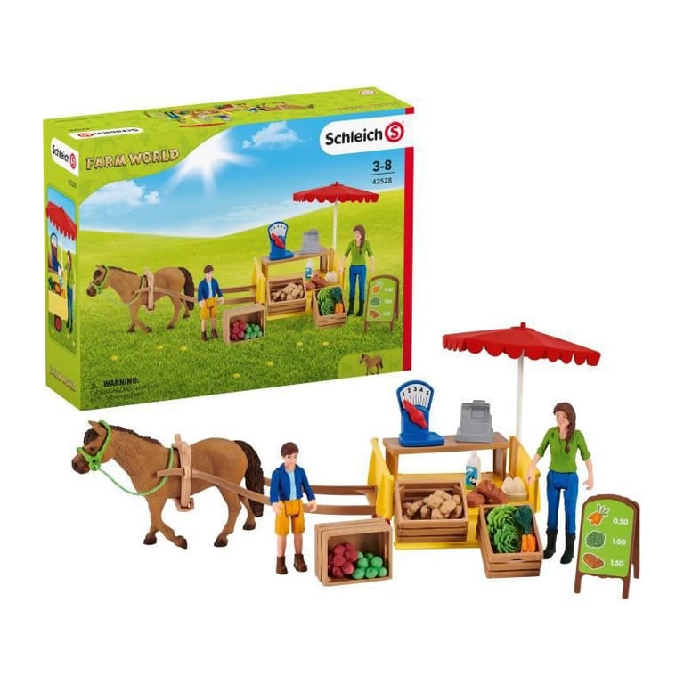 SCHLEICH - Etal mobile de la ferme - Neuf