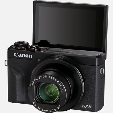 Canon PowerShot G7X Mark III Cámara compacta 20,1 MP CMOS 5472 x 3648 Pixeles Negro