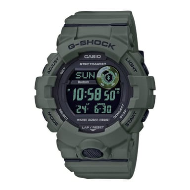 Orologio Casio G-Shock GBD-800UC-3ER Verde Kaki e Nero Bluetooth LCD 49mm Uomo