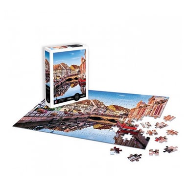 Puzzle de 1000 piezas La pequeña Venecia de Colmar - Descubra Alsacia