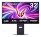 LG 32GS95UV-B PC a schermo piatto 81,3 cm (32'') 3840 x 2160 pixel 4K Ultra HD OLED Nero