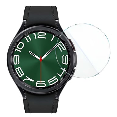 Panzer Glass Protector de pantalla de cristal templado de 47mm para Samsung Galaxy Watch 6 Classic Transparente