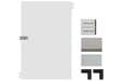 Samsung EF-UX810CTEGWW pellicola protettiva antiriflesso per tablet 1 pezzo/i