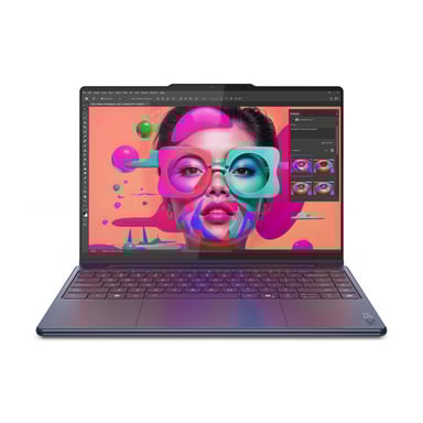 Lenovo Yoga 9 2-in-1 14ILL10 Copilot+ PC Intel Core Ultra 7 256V Hybride (2-en-1) 35,6 cm (14'') Écran tactile 2.8K 16 Go LPDDR5x-SDRAM 512 Go SSD Wi-Fi 7 (802.11be) Windows 11 Home Français Bleu